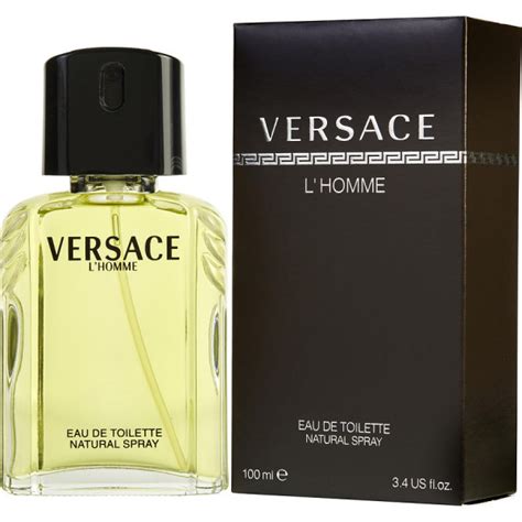 eau de toilette l'homme versace 100ml|versace l'homme fragrantica.